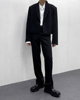 モネルトバックバンディングスラックス/MO NELT Back Banding Slacks (Set - Up / 2 colors)