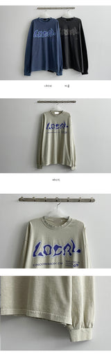 ローカールピグメントロングスリーブTシャツ/Local Pigment Long Sleeve Tee