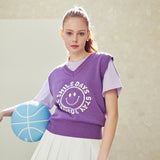 Smile knit vest (6684774695030)