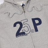 センスロゴフ―ドジップアップ/25P SENSE LOGO HOOD ZIP UP_GRAY