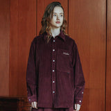 Corduroy over fit shirts (6622861918326)