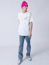 CHANGE IS IN OUR HANDS CAMPAIGN 1/2 T-SHIRT_WHITE (6581201240182)