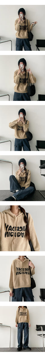 Nice Day hood knitwear