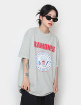 レッドラモーンズショートスリーブTシャツ