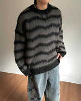 Wave Mohair Knit