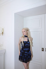 ROSE SKIRT[blue]