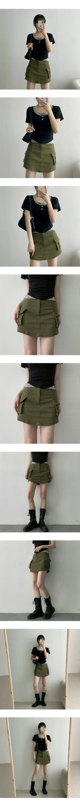 ミカゴミニスカート / MGICAGO MINI-Skirt