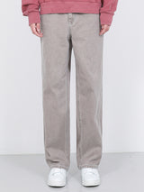 ピグメントワイドデニムパンツ / M188 PIGMENT WIDE DENIM PANTS_BROWN