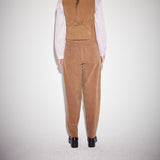コーデュロイラウンデッドパンツ / Corduroy rounded pants camel