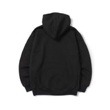 Classic minislogan buckle hoodie - Black (6624478625910)