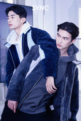 Color Blocked Fleece Zip-Up (6594034794614)
