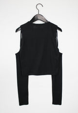 XオープンウォーマーTシャツ / X Open Warmer T-shirt (3color)