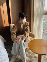Toast round-neck cardigan