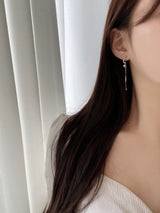 ミニムーンツインピアス/2color