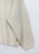 アルパカボキシーニット / Alpaca Boxy Knit (5color)
