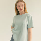 スタンダードロゴラウンドネックTシャツ / Standard Logo Ronud Neck T-shirt (Mint)