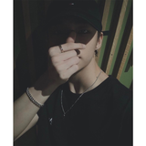 < Stray Kids Hyunjin Wear > ROUND EPOXY NECKLACE (6693706760310)