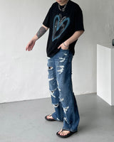 ハートラビットプリントショートスリーブ / SO Heart Rabbit Printed Short-Sleeved (4 colors)