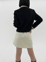 ウールツイードポイントジャケット / Wool Tweed Point Jacket (2color)