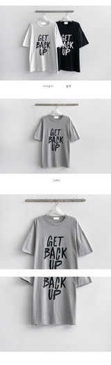ゲットバックアップショートスリーブT