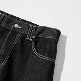 スティッチポイントデニムパンツ