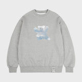 [UNISEX] Big Cloud Bear Smile Sweatshirt