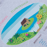 ハニームーンスウェットシャツ/DAMP 'HONEYMOON' SWEAT SHIRT_MELANGE GRAY