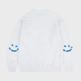 [UNISEX] Elbow SKY Cloud Drawing Smile Sweatshirt