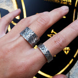 ラフ6シルバーリング / Rough6 silver ring (4596256145526)