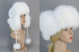 Fox fur hat