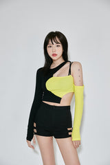 ハーフクロップTシャツ / (9041) Half Crop Tee