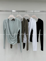 Ballet Core Hooded Wrap T-shirt