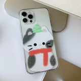 COCO - Sketch Some Christmas Cat Phone Case 