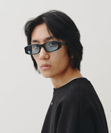 COLOR LENS SUNGLASS (BLUE)