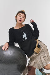 ディアアイレットTシャツ/Dear eyelet t (2 colors)