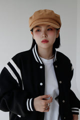 ウールニュースボーイキャップ/Wool Newsboy Cap (2color)