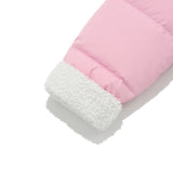 CHERRY FUR SHORT DOWN JUMPER [PINK]