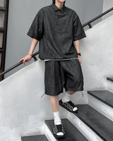 デニムスキッパーショーツ / Denim Skipper Shorts
