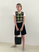 Scottish fish knit vest