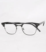 No.0324 half rimmed glasses