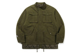 リセントロゴM65ジャケット/RECENT LOGO M65 PARKA_KHAKI