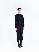 テッチウェア ストラップ ジャンプスーツ ブラック/ techwear strap jumpsuit black (4437322039414)