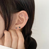 グリッターピアスセット / [4 set] glitter piercing set