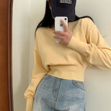 メローVネックニット