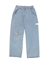 ムパナイフカッティングデニムパンツ / Mupa Knife Cutting Denim Pants (2color)