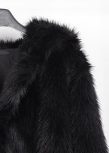 HOLIDAY HOOD FUR JACKET