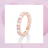 ベビーピンクラバーリング/Baby Pink Lover Ring (rosegold)