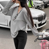 [Bellide made] Chalang snap ribbed T-shirt