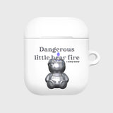 LITTLE FIRE STEEL COVY-WHITE(AIR PODS-HARD) (6613161443446)