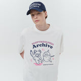 パピードルフィントゥゲザーTシャツ/Puppy dolphin Run to you half sleeve tshirt